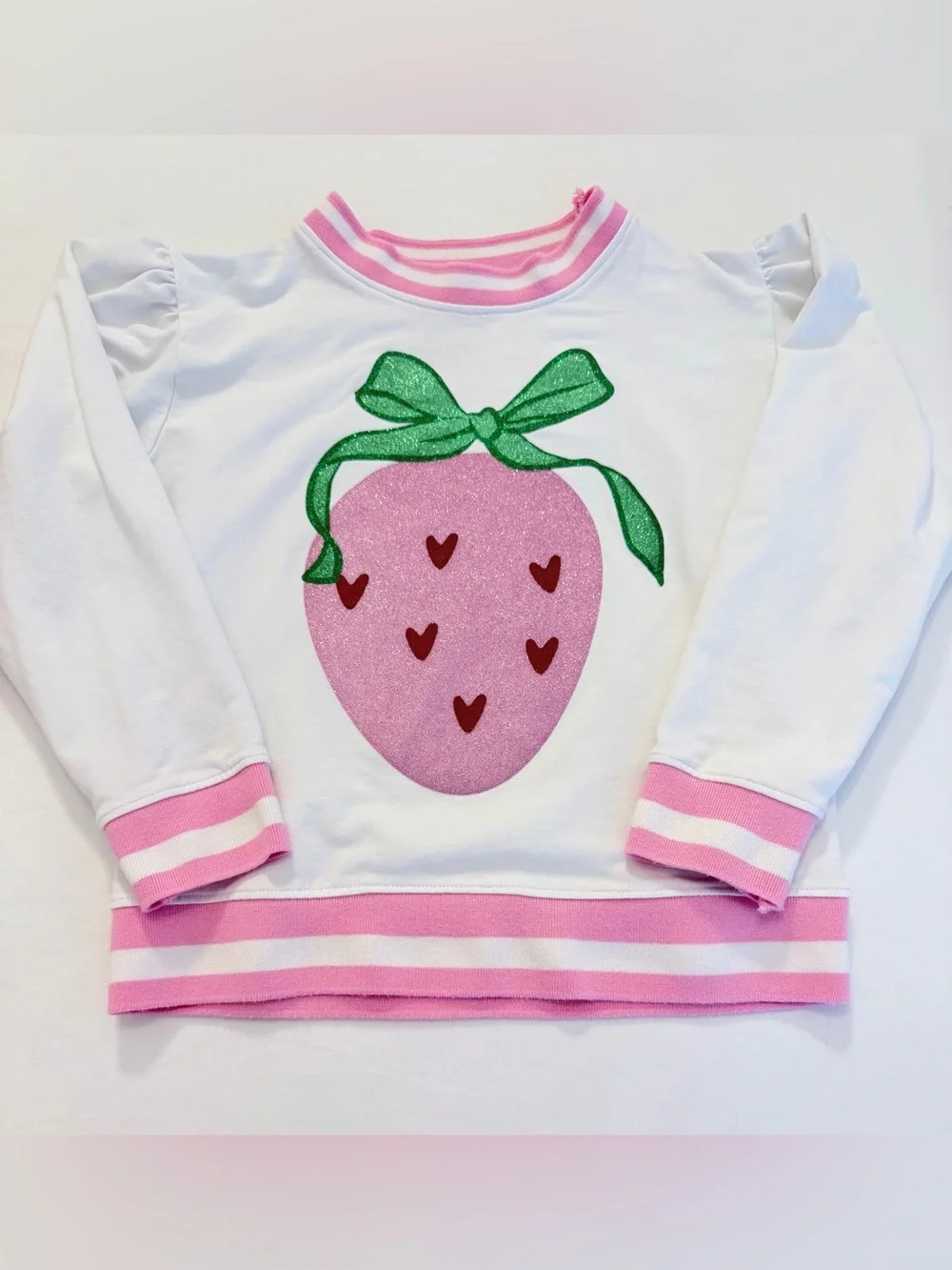 Azarhia Girls' Strawberry Skort with Matching Skirt & Built-in Shorts (YS 6/7)